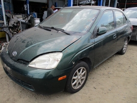 2002 TOYOTA PRIUS GREEN 4DR 1.5L AT Z15993